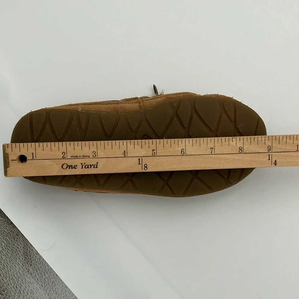 L.L. Bean Shearling Lined Moccasin Slippers